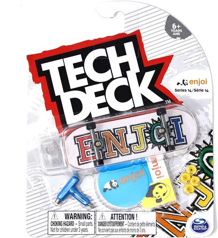 Mini Fingerboards TD Series 14 Enjoi Skateboards What's The Deal Rare Complete Deck in Saudi Arabia