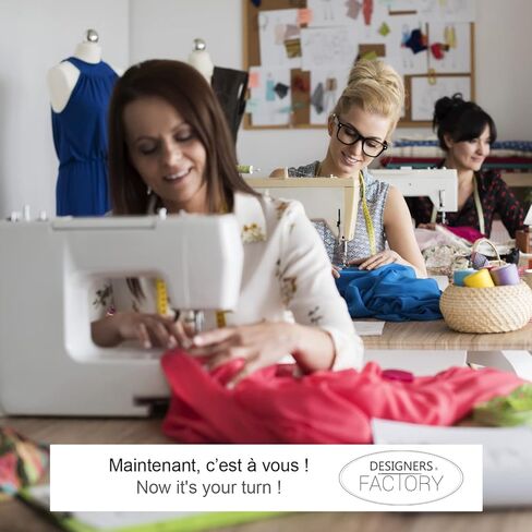 مجموعة مكونة من 5 قطع من القطن الشمعي من Designers-Factory - متوفرة بعدة ألوان - رباط خياطة عالي الجودة - 2 متر لكل لون - 100% قطن. (مجموعة م) in Kuwait