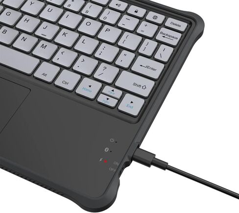 Made For Amazon Kids Bluetooth Keyboard, for 10" Fire Kids Pro and 10" Fire Kids Tablets | Black in Saudi Arabia