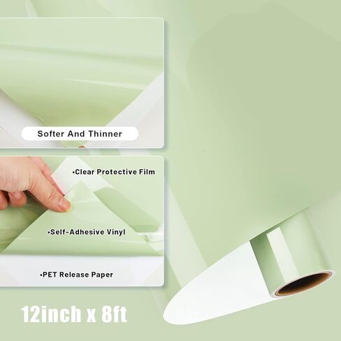 GIRAFVINYL 001 Vinyl Royal Blue Self-Adhesive Permanent Vinyl Roll 12" X 8ft Waterproof Matte Craft Vinyl for Cutting Machine,DIY Home,Car Decor,Create Signs, Labels,Tumbler (Matte Blue) in Kuwait