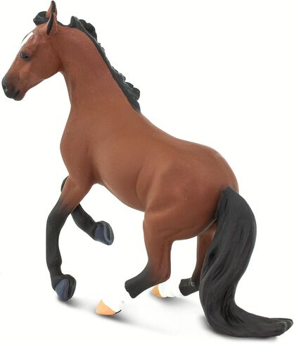 Safari Ltd. Thoroughbred Horse Figurine - Detailed 5" Plastic Model Figure - Fun Educational Equestrian Play Toy for Boys, Girls & Kids Ages 3+ in Saudi Arabia