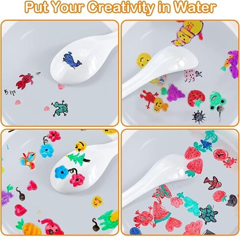 Magical Floating Water Painting Pen, Magical Floating Ink Pen , Doodle Water Floating Pen, Water Writing Mat Pen Doodle Pen Set for Kids Adult Gift (12PCS) in Saudi Arabia