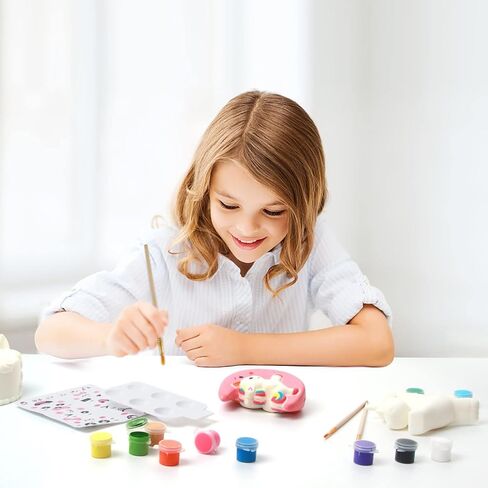 Jim&Gloria Paint Your Own Squishy Toys Arts and Crafts DIY Kit Jumbo Squishies for Girls and Boys Teens or Kids Birthday Gifts Christmas Stocking Stuffers Fillers Thanksgiving Gift Basket (Pack of 3) in Kuwait