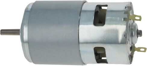 Fielect DC Motor 24V 30000RPM 2.5A Micro Motor Electric Motor Round Shaft for RC Boat DIY Airplane Toys Model DIY Hobby, 1 Pcs, Blue in Saudi Arabia