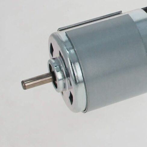 Fielect DC Motor 24V 30000RPM 2.5A Micro Motor Electric Motor Round Shaft for RC Boat DIY Airplane Toys Model DIY Hobby, 1 Pcs, Blue in Saudi Arabia