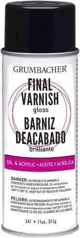 Grumbacher Picture Gloss Varnish for Picture and Oil & Acrylic Painting, 11 oz. Can in Saudi Arabia