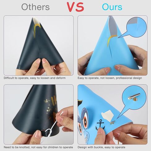 قبعات الحفلات وحفلات أعياد الميلاد والفنون والحرف اليدوية للأطفال اصنع دمية الوحش ورق المرح قبعة الحفلات مستلزمات الألعاب ملصقات الوجه هدايا لعيد الميلاد المجيد ديكورات السنة الجديدة in Kuwait