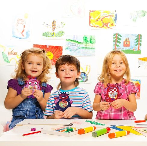 40 مجموعة من مجموعات الحرف اليدوية لعيد الحب للأطفال، بطاقات وحشية لعيد الحب للأطفال، زينة معلقة لحرف عيد الحب الورقية، أنشطة ترفيهية لعيد الحب للأولاد والبنات في المدرسة والمنزل in Kuwait