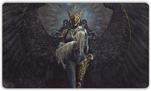 Paramint Cold of Eternity (مخيطة) - مفرش لعب MTG من Anato Finnstark، LOTR Lord of The Rings - متوافق مع مفرش اللعب Magic The Gathering - Play MTG، YuGiOh، TCG - تصميمات فنية أصلية لبساط اللعب in Saudi Arabia