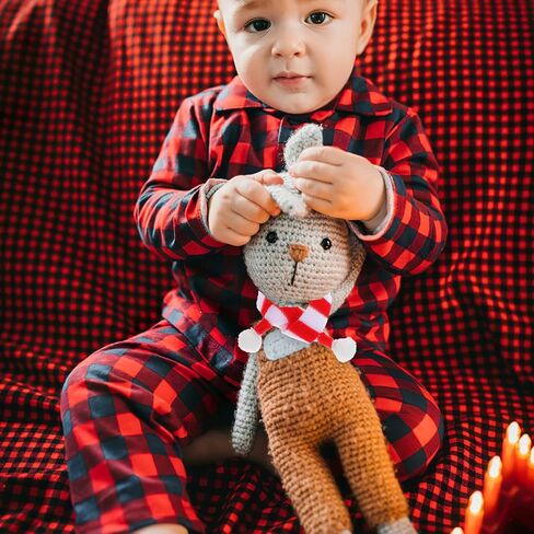 وشاح دمية صغير لزجاجة النبيذ، وشاح عنق مصغر للكريسماس، غطاء زجاجة نبيذ للكريسماس، 20 قطعة للحرف اليدوية واكسسوارات الشعر وصنع المجوهرات، احمر وابيض in Kuwait