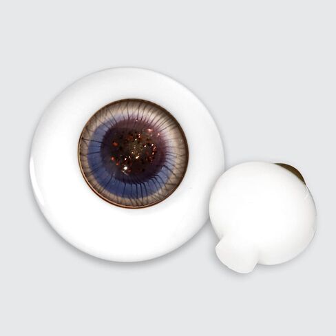 IMGUMI HUAA-15 10 ملم عيون زجاجية نقية مصنوعة يدويًا أكثر واقعية 1 زوج in Kuwait