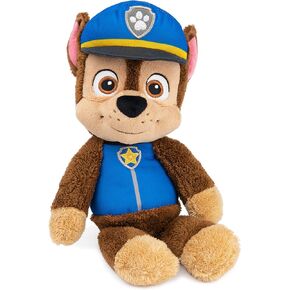 لعبة GUND PAW Patrol Official Chase Take Along Buddy القطيفة، حيوان محشو ممتاز للأعمار من سنة فما فوق، أزرق/بني، 33 سم in Kuwait