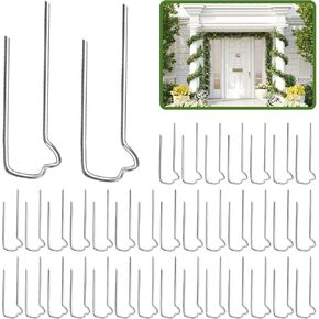 150PCS Floral Pins, Greening Pins, 1.7 Inch Floral U-Shape Plant Pins for Indoor Plants, Climbing Plants, Straw Wreaths, DIY Sewing Project, Holiday Arrangements in Kuwait