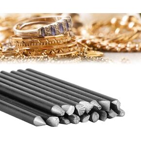 Metal Jewelry Anvil Chisel, Anvil Chisel Equipment Kit, Jewelry Punch Stamp Mold, Professional Jewelry Carving Tools for Jewelry Processing Making Carving Tools(16 sticks) in Saudi Arabia