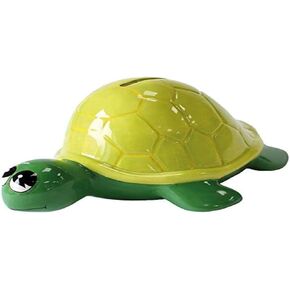 بنك أموال السلحفاة البحرية من Crockery Critters من Deluxebase. صندوق نقود على شكل حيوان للأطفال. بنك خنزير سيراميك لطيف للفتيات والأولاد. بنك بيجي مبتكر للبالغين أو صندوق توفير لحفلات الأطفال in Saudi Arabia