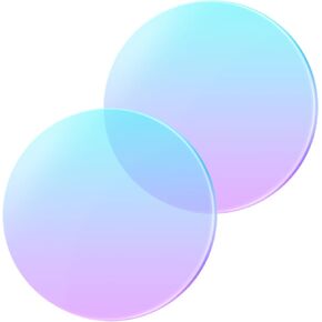 ورقة أكريليك بألوان قوس قزح، قطعتان من لوح مستدير من البلاستيك الأكريليكي المشع الملون الشفاف للرسم بنفسك، الفن الحرفي، الديكور، قطر 300 مم، سمك 5 مم in Kuwait