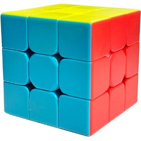 مجموعة المكعب السحري بدون ملصقات من سبيد كيوب مكونة من 3 × 3 2 × 2 لعبة ألغاز مثيرة للعقل (3 × 3 و2 × 2، قوس قزح)
