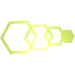 ادوات خياطة قوالب سداسية من الاكريليك بتصميم كائن فضائي 4 قطع in Kuwait