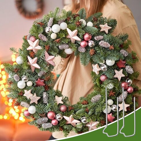 150PCS Floral Pins, Greening Pins, 1.7 Inch Floral U-Shape Plant Pins for Indoor Plants, Climbing Plants, Straw Wreaths, DIY Sewing Project, Holiday Arrangements in Kuwait