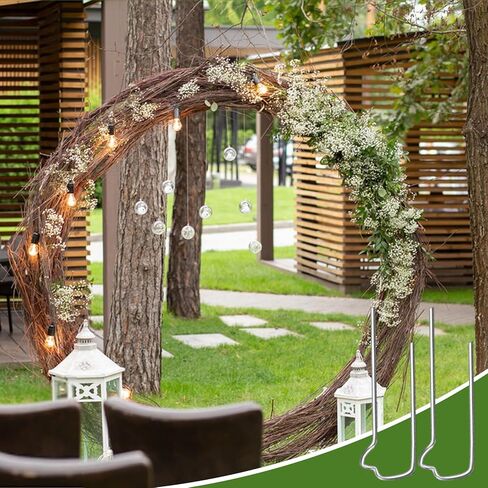 150PCS Floral Pins, Greening Pins, 1.7 Inch Floral U-Shape Plant Pins for Indoor Plants, Climbing Plants, Straw Wreaths, DIY Sewing Project, Holiday Arrangements in Kuwait