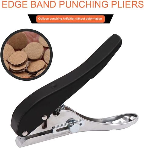 MJFUNTXY ثقب واحد - 5/16 بوصة - 8 مم ثقب ورق شديد التحمل محمول باليد للعلامات الورقية والبطاقات البلاستيكية والكرتون البلاستيكي in Kuwait