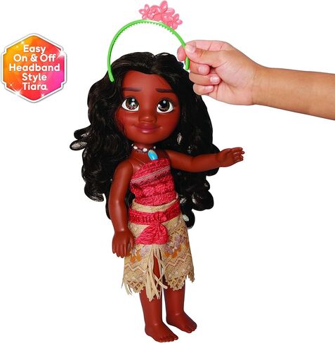 دمية ديزني برينسيس ماي فريند موانا بطول 35.56 سم تتضمن زيًا وعصابة رأس قابلة للإزالة in Kuwait