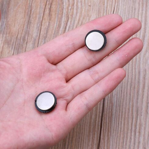 MONLEYTA حزمة من 12 وشاح مغناطيسي إسلامي متعدد الاستخدام من حجر الراين بروش دبابيس حجاب مستديرة قوس قزح in Kuwait