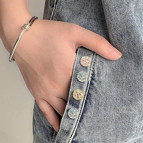 MONLEYTA حزمة من 12 وشاح مغناطيسي إسلامي متعدد الاستخدام من حجر الراين بروش دبابيس حجاب مستديرة قوس قزح in Kuwait