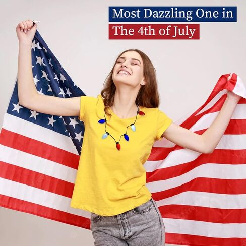 قلادات المصباح الكهربائي الوامضة المضيئة للماموث الكهربائي - ملحق LED للعطلات in Kuwait