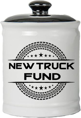 Cottage Creek New Truck Fund Piggy Bank, Ceramic Truck Savings Bank, Truck Gifts in Saudi Arabia