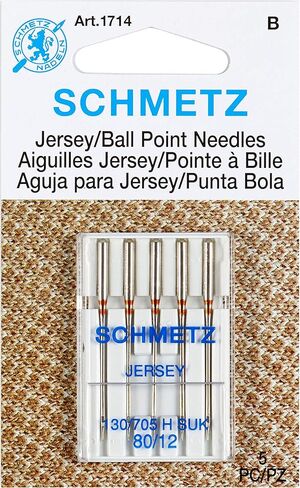 Schmetz Ball Point Machine Needles 12/80 in Saudi Arabia