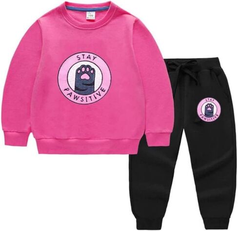 رمادي القط مخلب التصحيح رسالة "البقاء Pawsitive" الحديد على بقع على الملابس لطيف القط التطريز القماش ملصق التصحيح الكرتون PEALAND بقع التطريز للملابس شريط شارة التصحيح للملابس in Kuwait