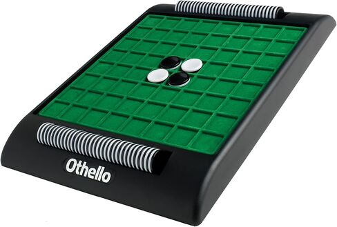 Spin Master Othello, Strategy Classic Family Board Game 2-Player Reversi Brain Teaser STEM Math Skills, for Adults and Kids Ages 7 and up in Kuwait