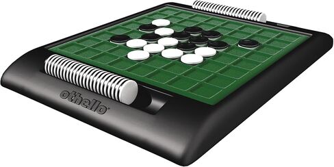 Spin Master Othello, Strategy Classic Family Board Game 2-Player Reversi Brain Teaser STEM Math Skills, for Adults and Kids Ages 7 and up in Kuwait