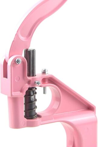 الة ضغط يدوية بلون بينك و5 مجموعات من المسامير ذات الغطاء المزدوج، اداة قوالب قوالب يدوية للحرف اليدوية in Kuwait