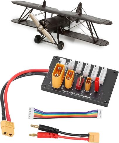 XT60 Lipo Parallel Charging Board لوحة شحن متوازنة محول XT90/XT60/XT30/JST/T واجهات التوصيل شاحن بطارية ليبو لبطارية 2S‑6S in Kuwait