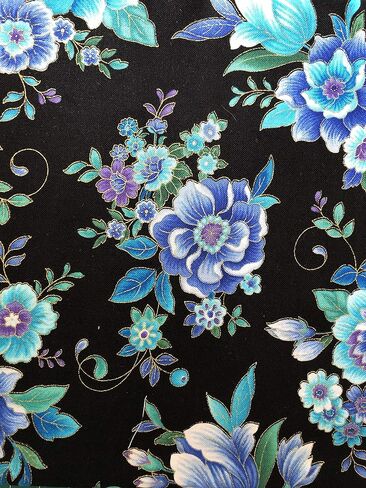 رقعات خاطفة للكي على شكل زهور زرقاء جميلة من هولي باتشس، مجموعة من قطعتين (5 بوصة × 5 بوصات) in Kuwait