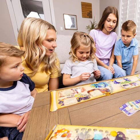 لعبة البحث عن الكنوز والبحث عن البحث عن الكنز للعائلة من هابينيست للأطفال الصغار من سن 3 4 5 6 7 8 9 10 11 12 سنة فما فوق - لعبة صيد سكافينجر للأولاد والبنات in Kuwait