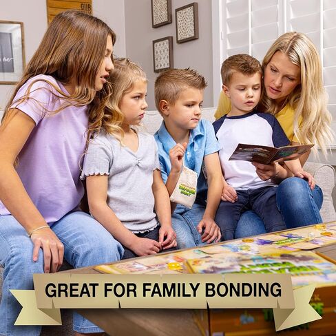 لعبة البحث عن الكنوز والبحث عن البحث عن الكنز للعائلة من هابينيست للأطفال الصغار من سن 3 4 5 6 7 8 9 10 11 12 سنة فما فوق - لعبة صيد سكافينجر للأولاد والبنات in Kuwait