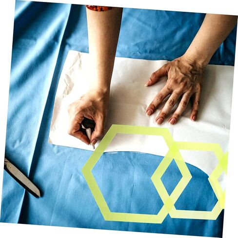 ادوات خياطة قوالب سداسية من الاكريليك بتصميم كائن فضائي 4 قطع in Kuwait