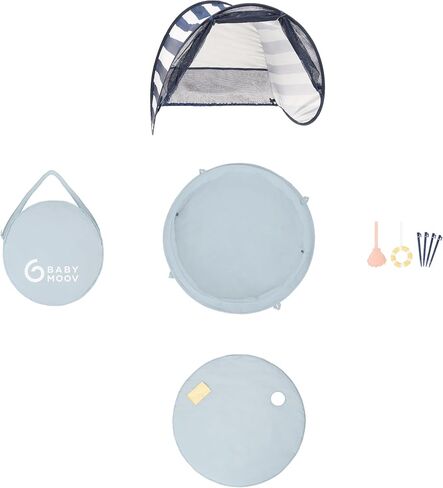 Babymoov Babyni Premium Baby Dome | Pop-Up Indoor & Outdoor Play Tent for Babies, Marine in Saudi Arabia