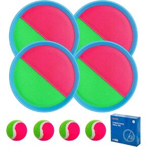 Toss and Catch Ball Game Set,Outdoor Games Toys, Playground Balls, Beach Games Set,Summer Toys for Kids Ages 4-8, Perfect Kids Toys Sets,Playground Sets for Kids Christmas Birthday Gifts