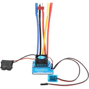 fuwinkr Brushless ESC Electric Speed Controller Waterproof Dustproof Brushless ESC Electronic Speed Controller for 1/10 RC Car Model(（80A）) in Kuwait