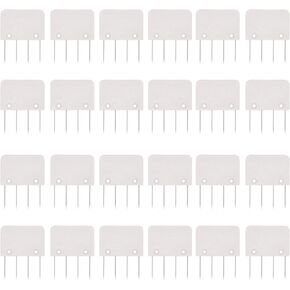 LAMXD Knit Blocking Pins Kit,Knit Blocking Combs – 24 Combs for Blocking Knitting, Crochet, Lace or Needlework Projects – for use with Blocking Mats for Knitting Mat