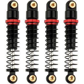4PCS 40mm Shocks Damping Shock Absorber Damper for 1/24 Axial SCX24 AXI90081 RC Crawler Car Upgrade Parts (Black) in Kuwait
