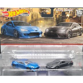 Hot Wheels HKF51 Premium 2 Pack Pandem Subaru BRZ/Lexus RC F GT3 [الأعمار من 3 سنوات فما فوق] in Saudi Arabia