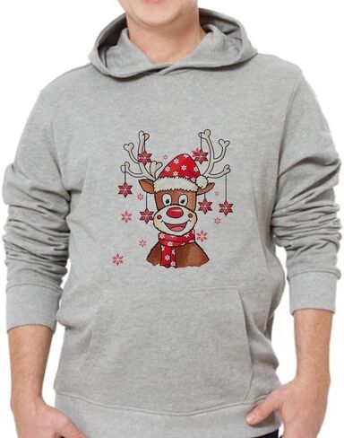 2 ورقة عيد الميلاد رقع الغزلان الحديد على نقل الحرارة يزين الإلكة عيد الميلاد الحيوان الشارات قابل للغسل للسترات البلوز جينز حقيبة الظهر معطف ديكورات حزب الأسرة in Kuwait