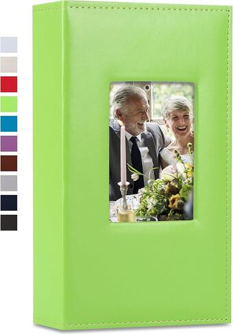 Vienrose Photo Album 4x6 300 Photos Leather Cover Picture Book with 300 Horizontal Pockets, Slip-in Picture Albums for Wedding Baby Vacation, Black in Kuwait