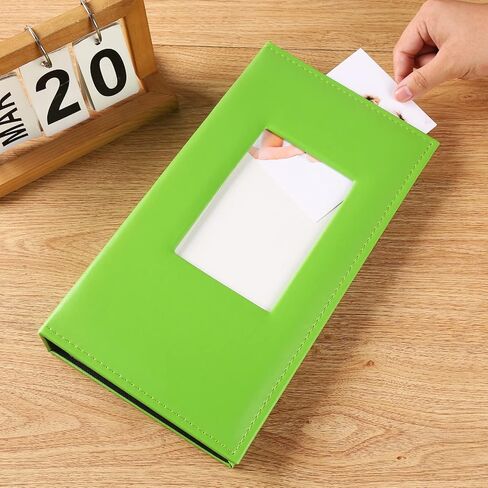 Vienrose Photo Album 4x6 300 Photos Leather Cover Picture Book with 300 Horizontal Pockets, Slip-in Picture Albums for Wedding Baby Vacation, Black in Kuwait