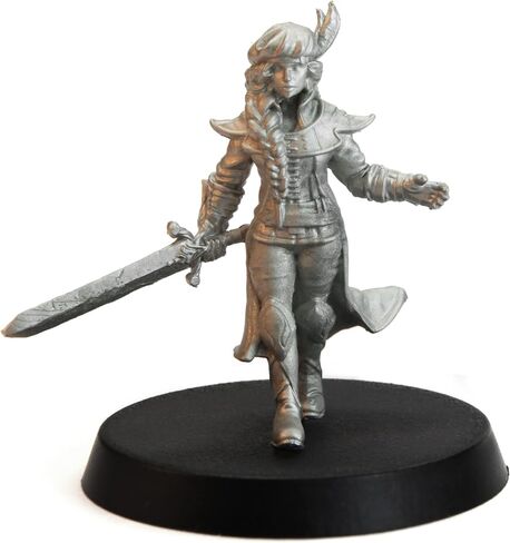مجسم مصغر Stonehaven Vampire Hunter من Tytantroll (لألعاب الحرب على الطاولة بمقياس 28 مم) - صنع في الولايات المتحدة الأمريكية in Saudi Arabia